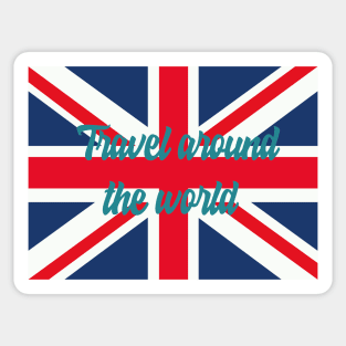 Travel Around the World - United Kingdom Sticker